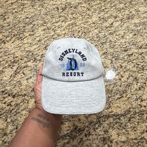 Disney Parks Disneyland Resort Gray Heather Baseball Cap Hat Adult Adjustable